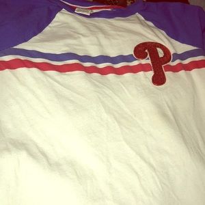 Vs Pink Baseball LongSleeve Shirt